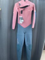 Гидрокостюм ION Wetsuit Semidry 3/2 FZ DL жен. (4537) (розовый/серый) — изображение 2