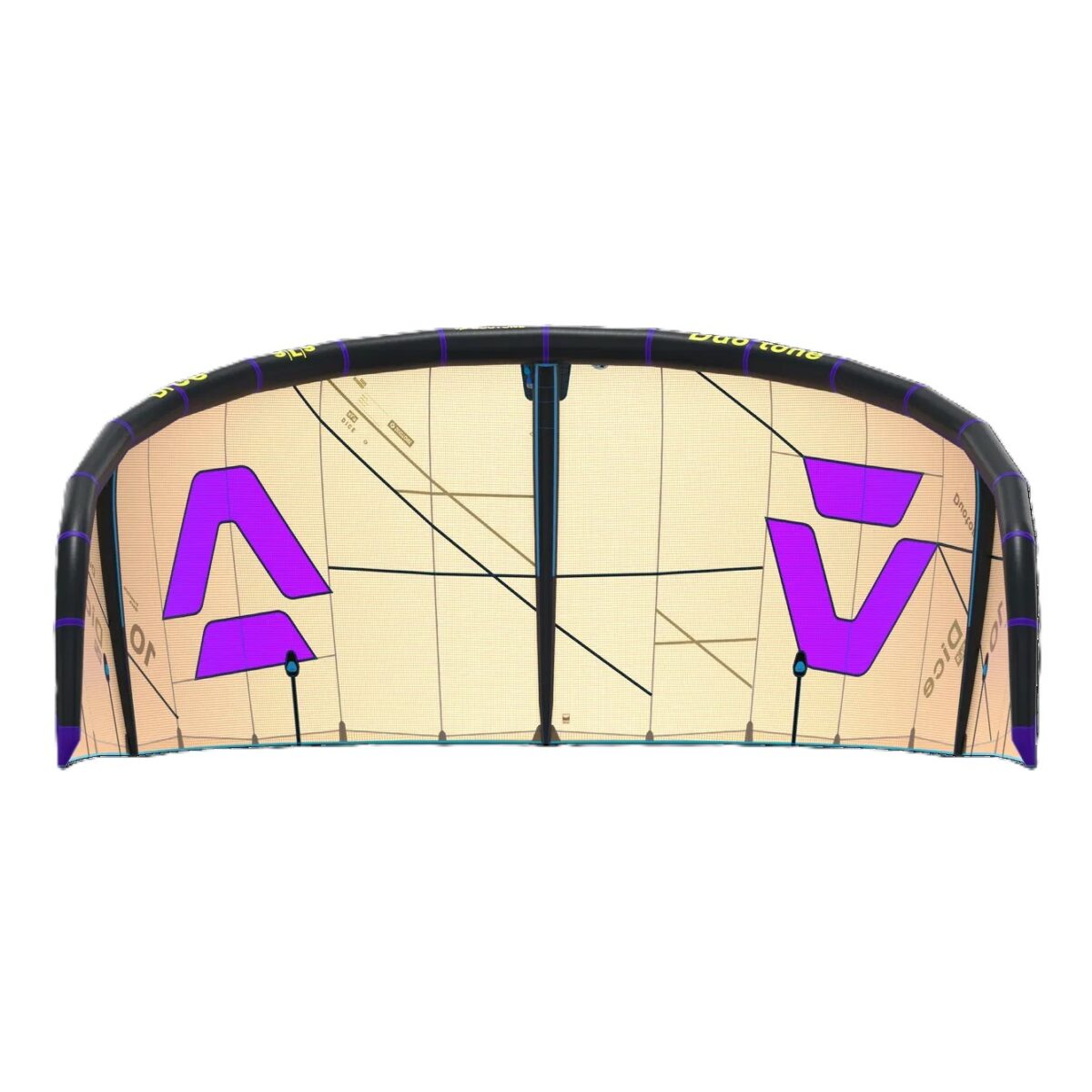 Кайт DUOTONE KITE Dice SLS 2026 (44260-3012-C02, медн./пурпурн.), C02 (скл.Крк) — изображение 2