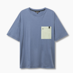 Майка DUOTONE Tee SS True man (44252-5021) т.голубой 2025